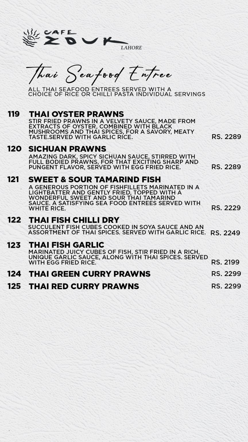 Café Zouk Lahore Menu Lahore Read 2024 Updated Café Zouk Lahore Menu